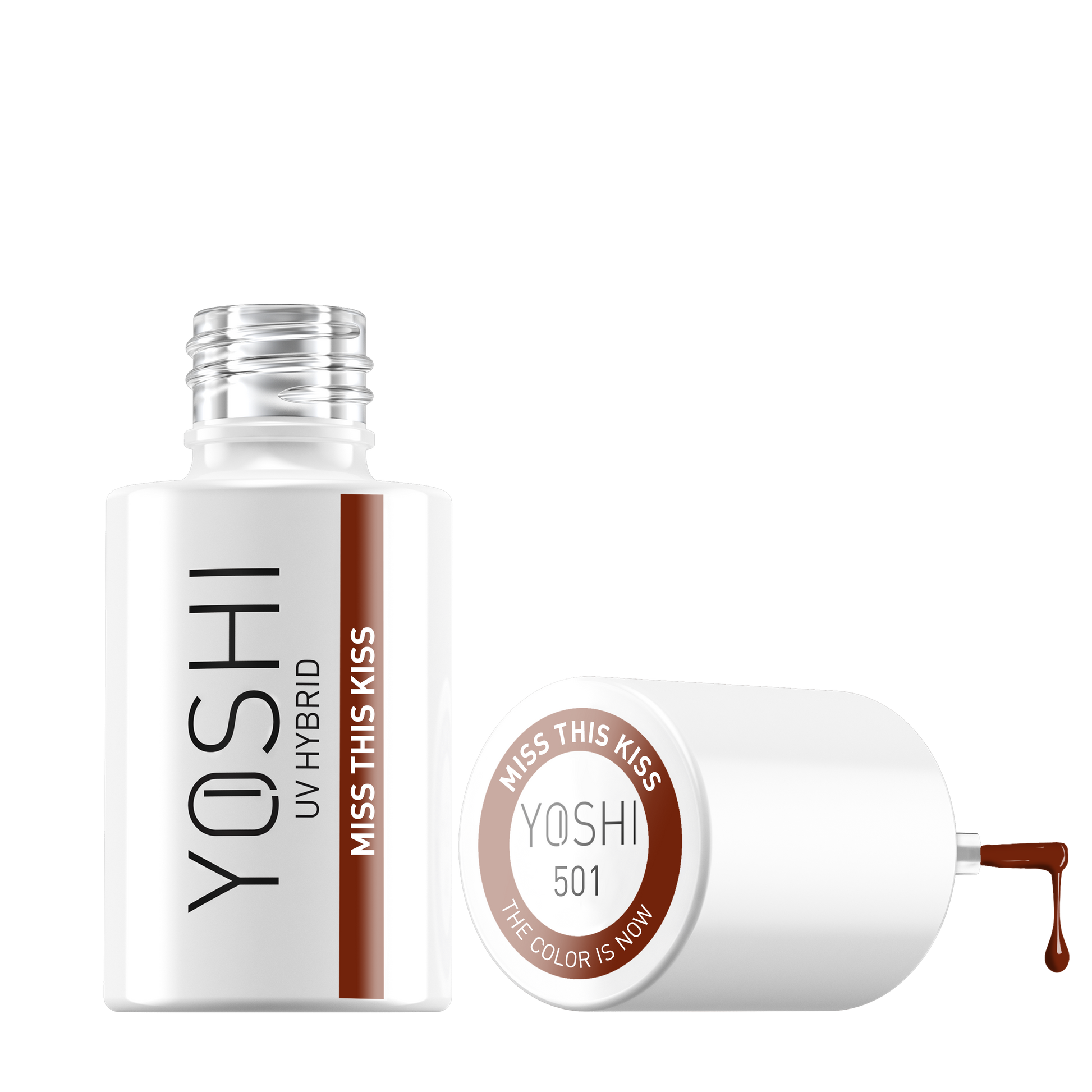 Yoshi - Lakier Hybrydowy 501 Miss This Kiss 6ml
