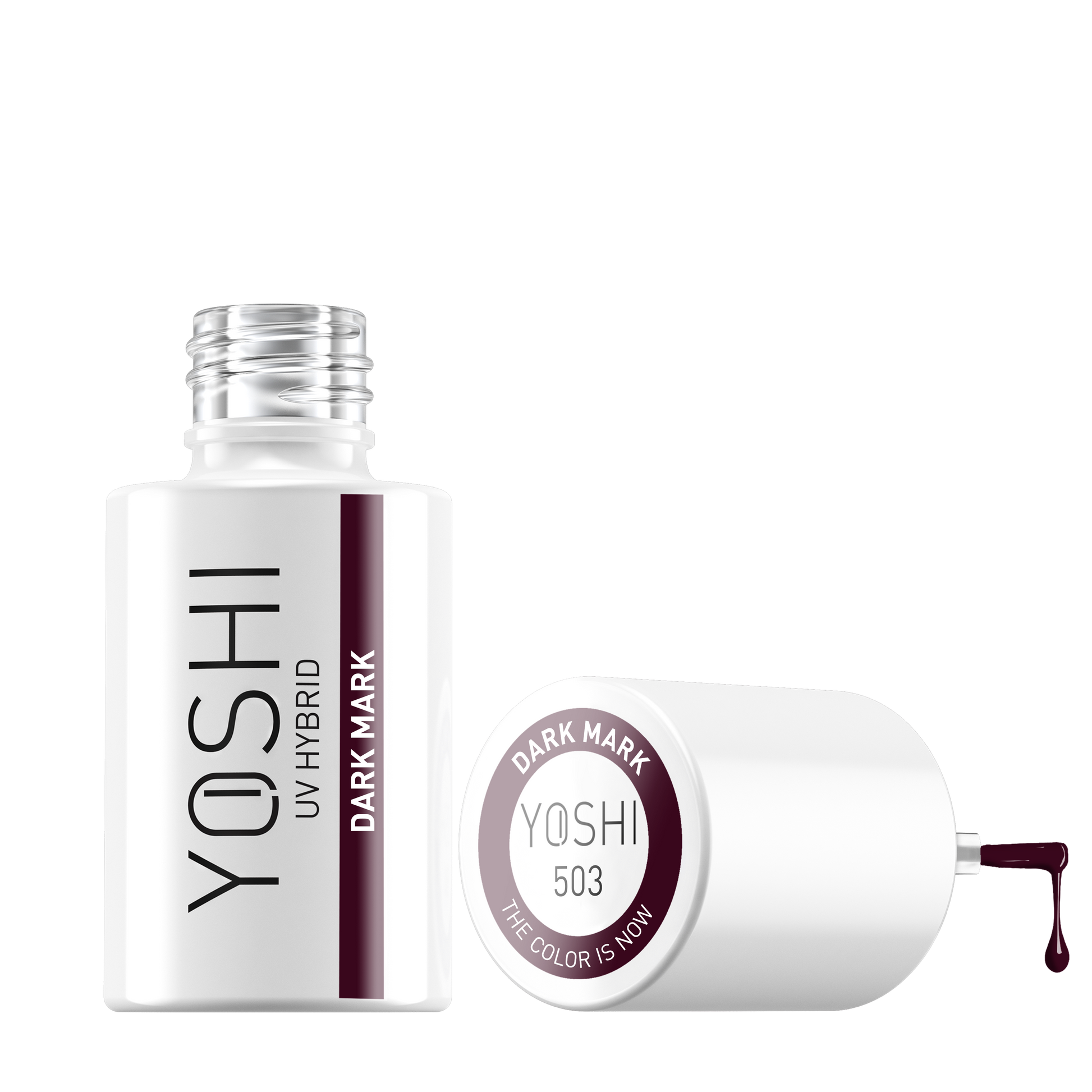 Yoshi - Lakier Hybrydowy 503 Dark Mark 6ml