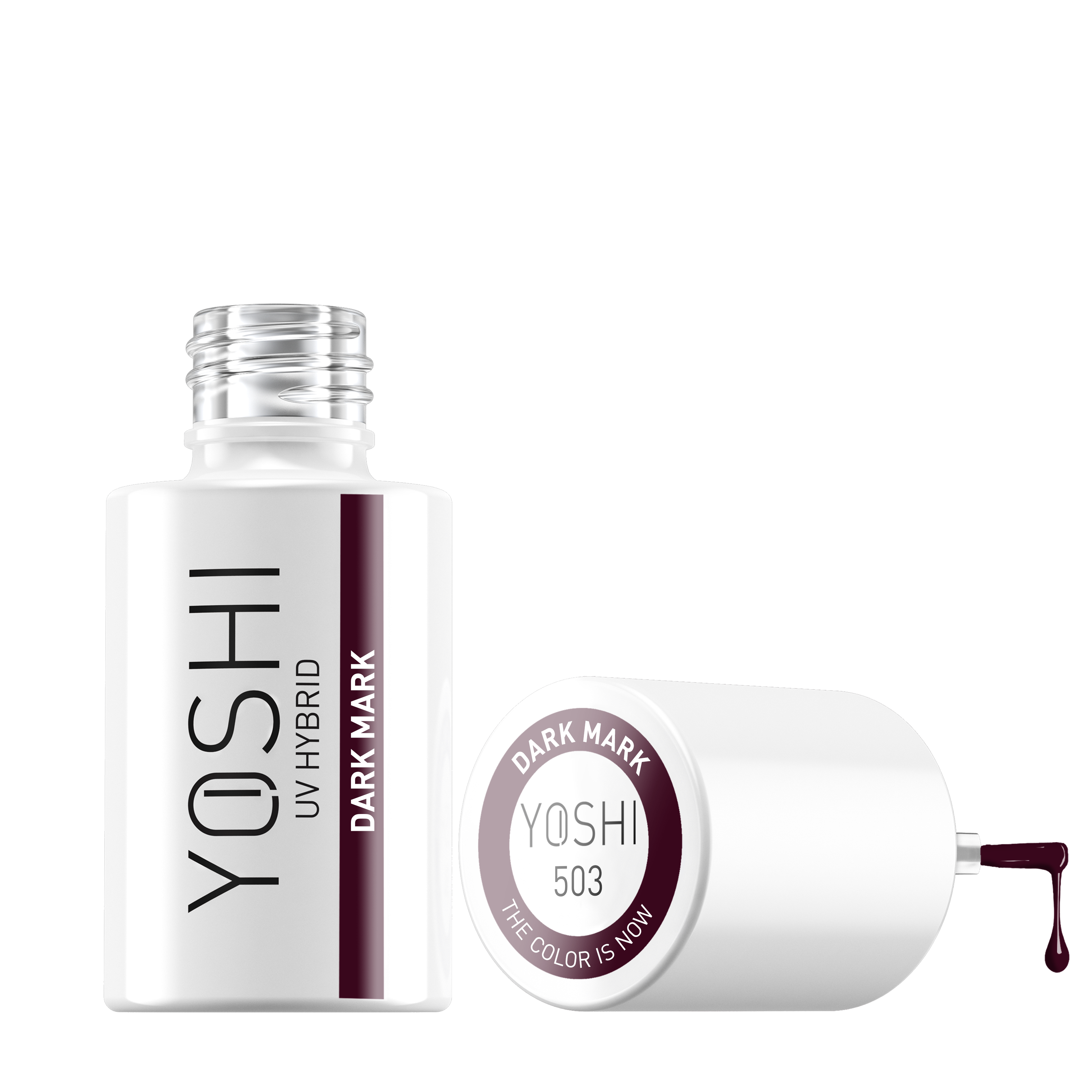 Yoshi - Lakier Hybrydowy 503 Dark Mark 6ml