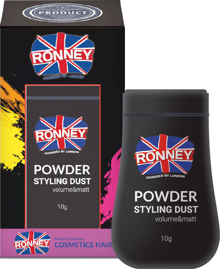 Ronney Professional Powder Styling Dust Volume&Matt - Puder Zwiększający Objętość Włosów 10 G
