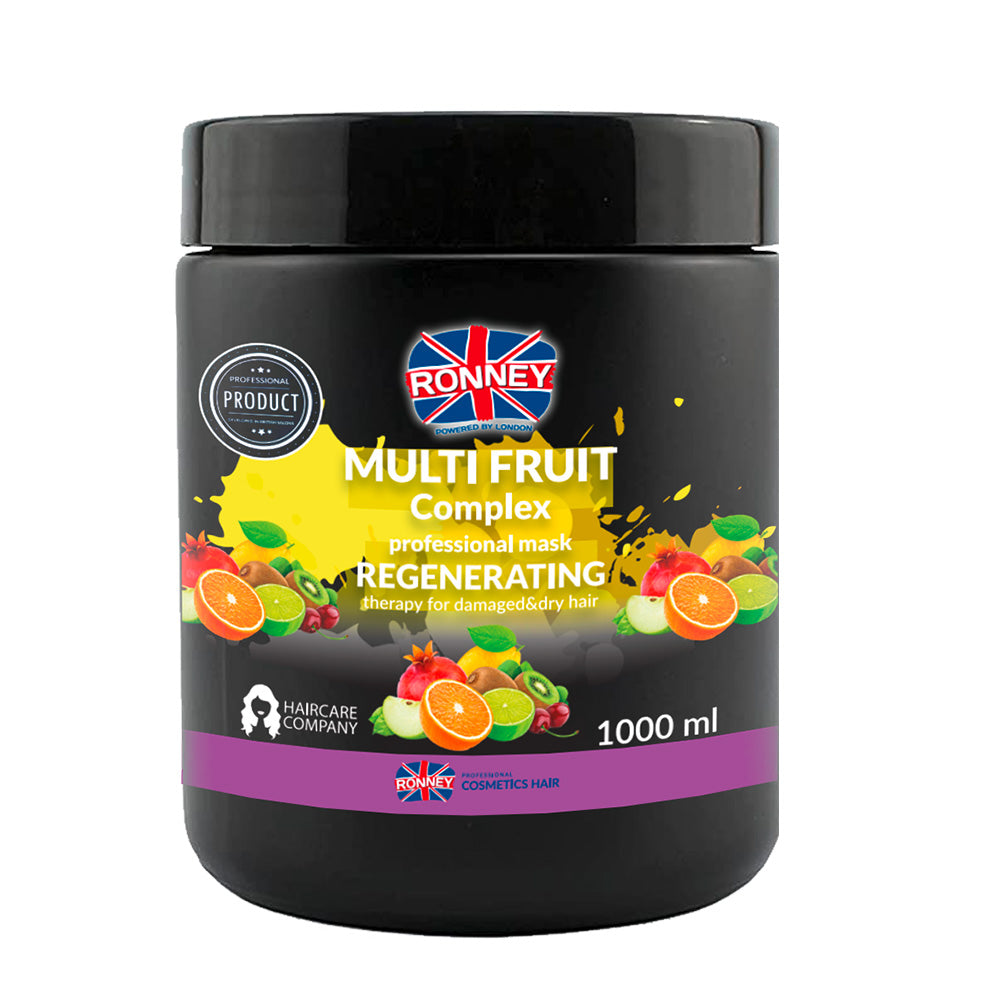 Ronney Ronney Mask Multi Fruit Complex Regenerating Therapy - Maska Regenerująca Do Włosów Suchych I Zniszczonych 1000 Ml — Inhaltsstoffe i ocena