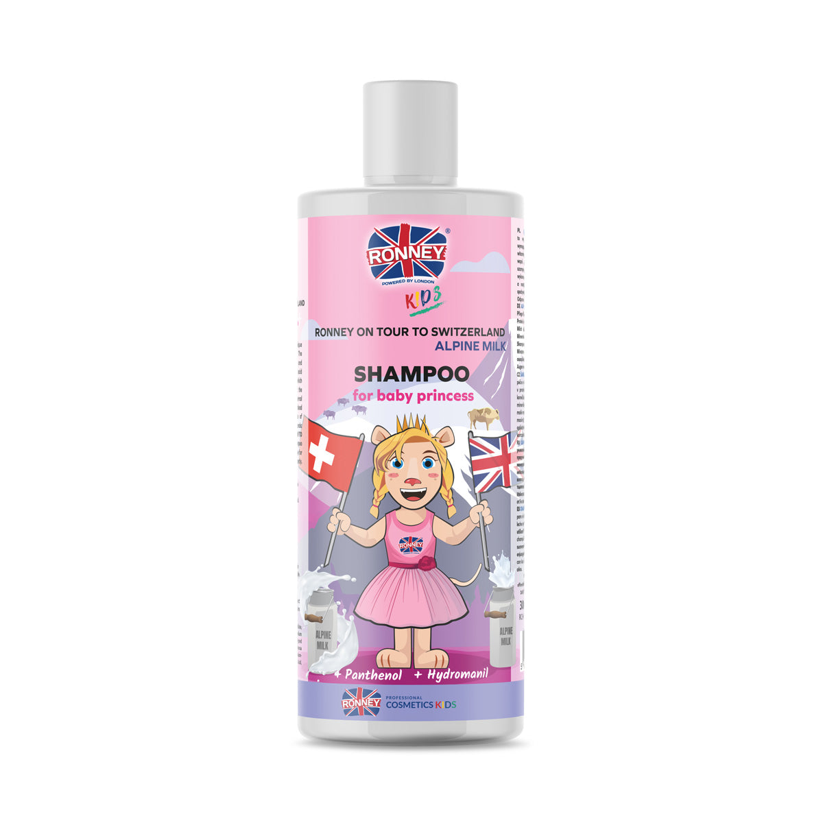Ronney Ronney Kids On Tour To Switzerland - Szampon Do Włosów O Zapachu Alpejskiego Mleka 300 Ml — Składniki i ocena