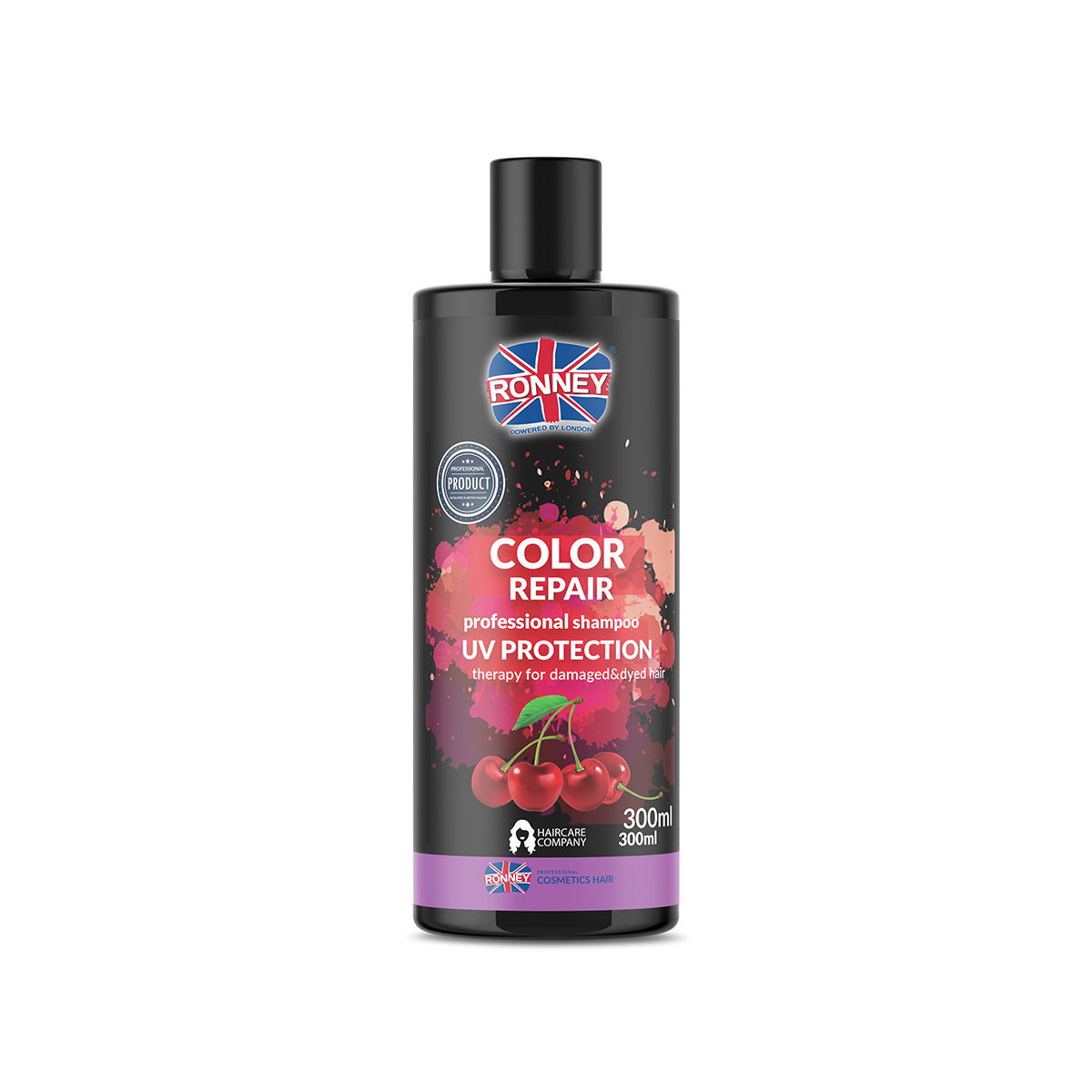 Ronney Ronney Szampon Do Włosów Farbowanych Color Repair Cherry Wiśnia 300 Ml RCH 00097 — Składniki i ocena