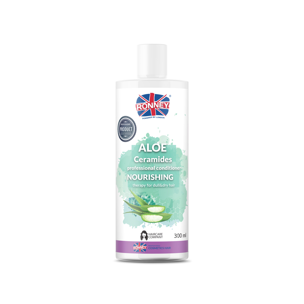 Ronney Ronney Nourshing Aloe Ceramides - Odżywka Nawilżająca Do Włosów Matowych I Suchych Aloe 300 Ml Rch 00124 — Składniki i ocena