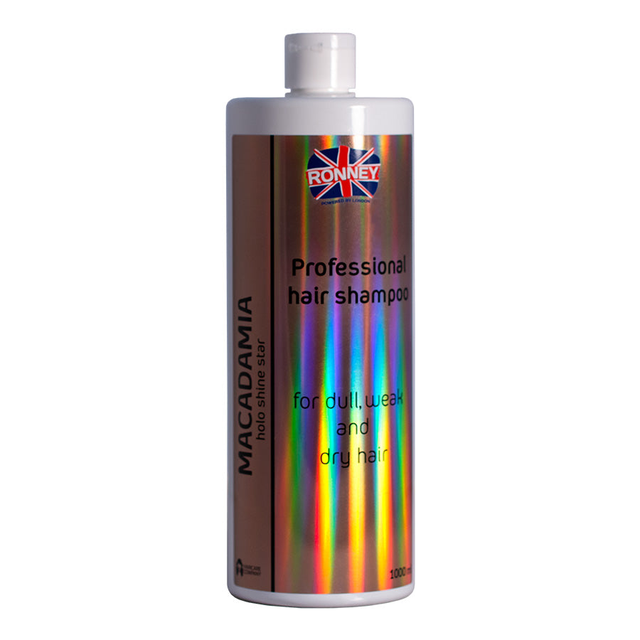 Ronney Ronney Holo Shine Star Macadamia Shampoo - Szampon Wzmacniający Do Włosów Suchych I Osłabionych 1000 Ml — Składniki i ocena