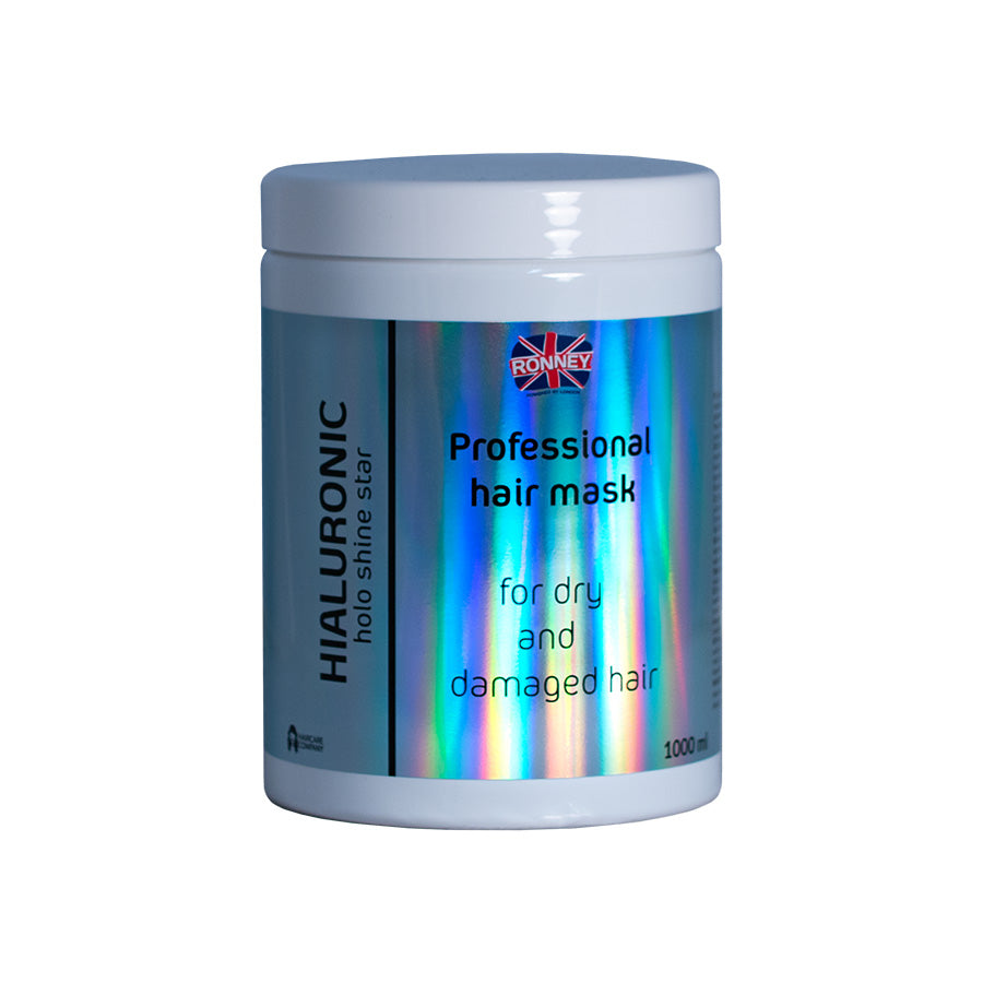 Ronney Ronney Holo Shine Star Hialuronic Mask - Maska Nawilżająca Do Włosów Suchych I Zniszczonych 1000 Ml — Inhaltsstoffe i ocena