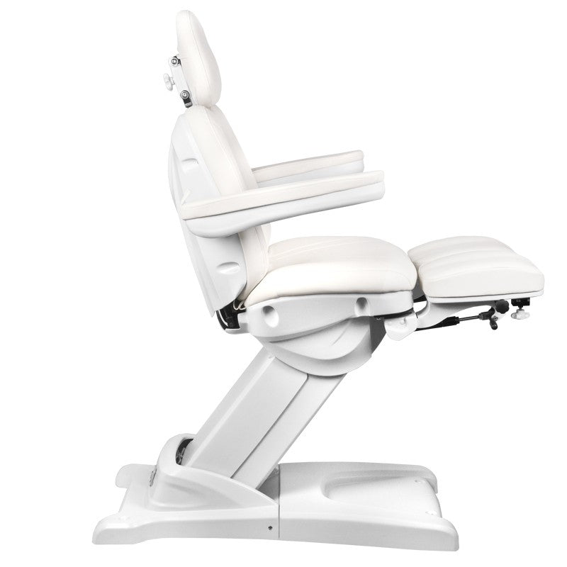 Fotel Kosmetyczny Elektr. Azzurro 872s Pedi-Pro 3 Siln. Biały