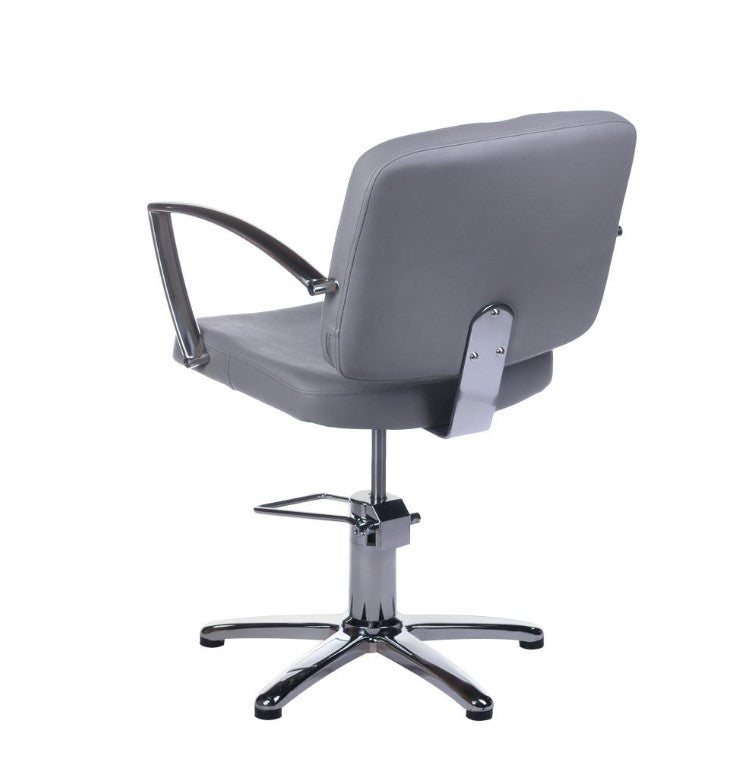 Fotel fryzjerski Dario jasno szary BH-8163