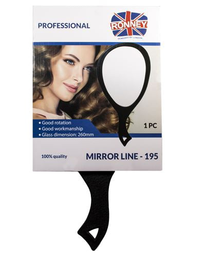 Ronney Profesjonalne Lusterko z Rączką RA 00195