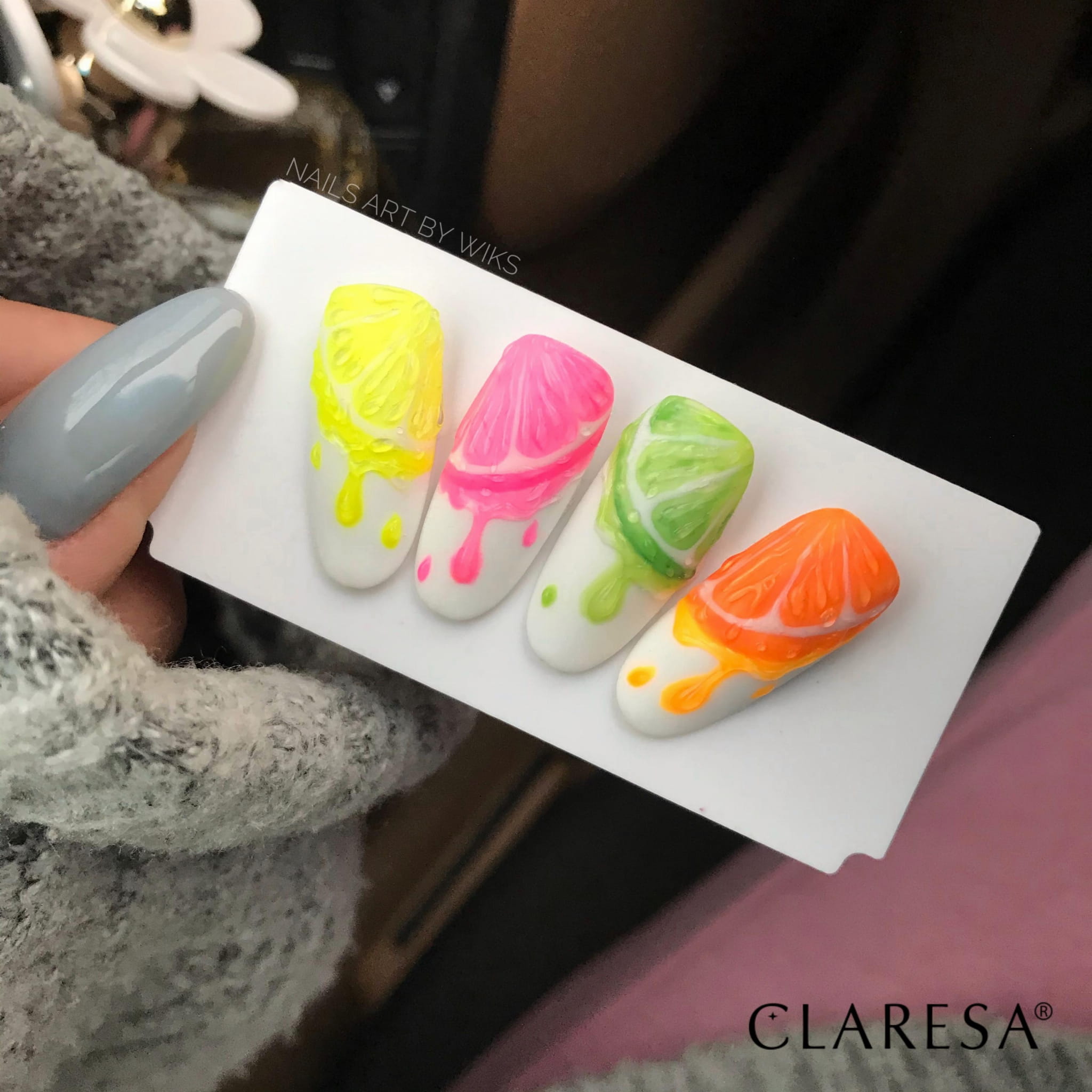 Claresa - lakier hybrydowy FLUO 2 -5g