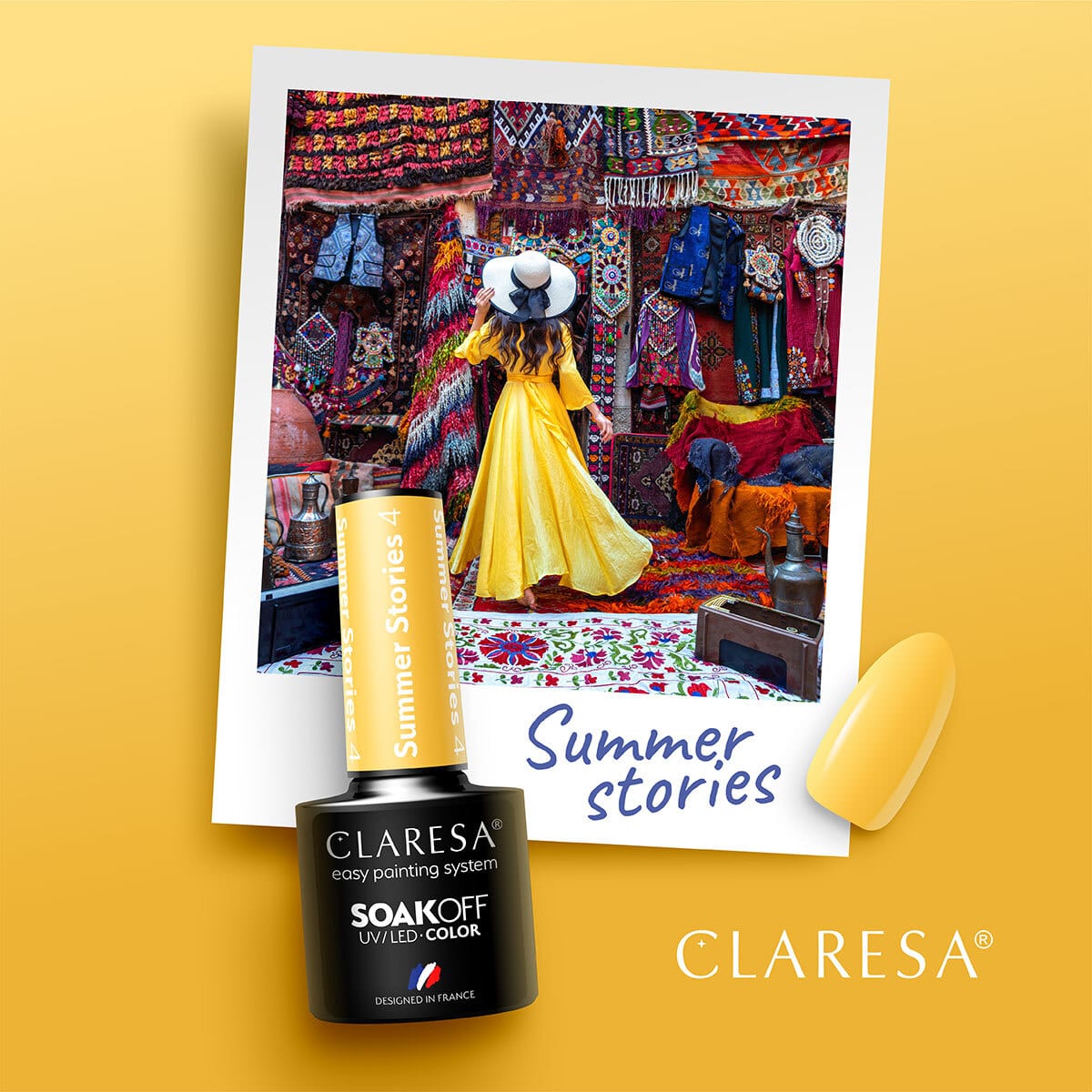 Claresa - lakier hybrydowy SUMMER STORIES 4 -5g