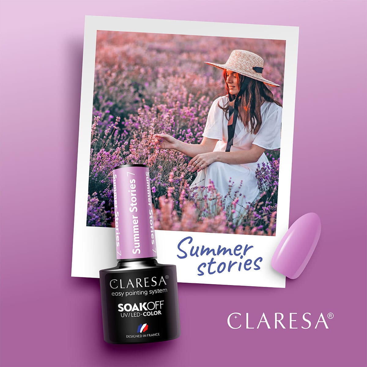 Claresa - lakier hybrydowy SUMMER STORIES 7 -5g