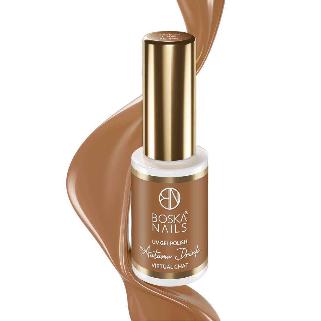 Boska Nails Lakier Hybrydowy Autumn Drink Virtul Chat No 579 6ml