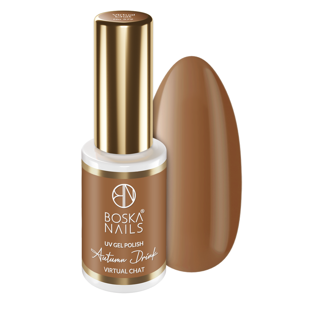 Boska Nails Lakier Hybrydowy Autumn Drink Virtul Chat No 579 6ml