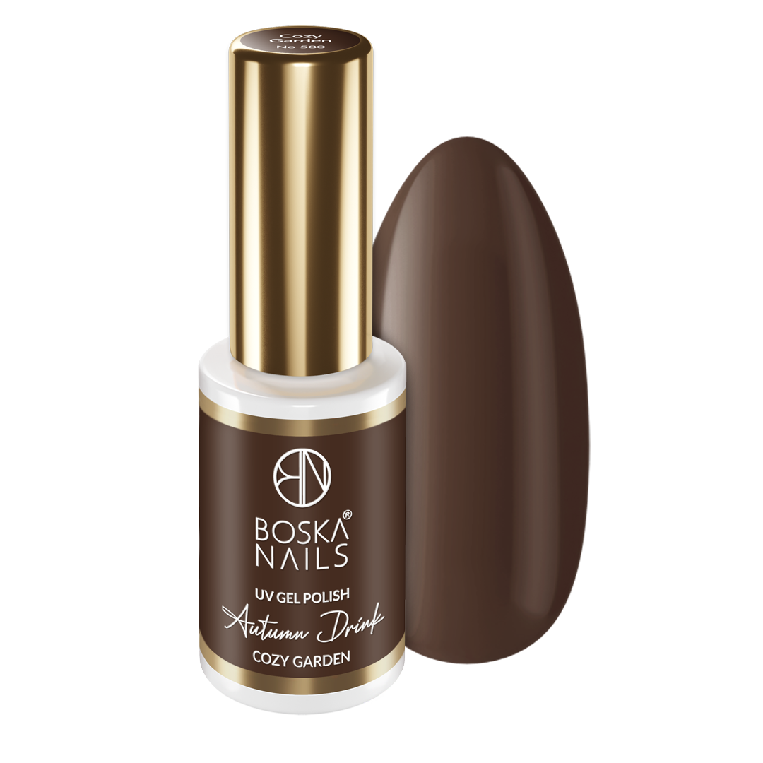 Boska Nails Lakier Hybrydowy Autumn Drink Cozy Garden No 580 6ml