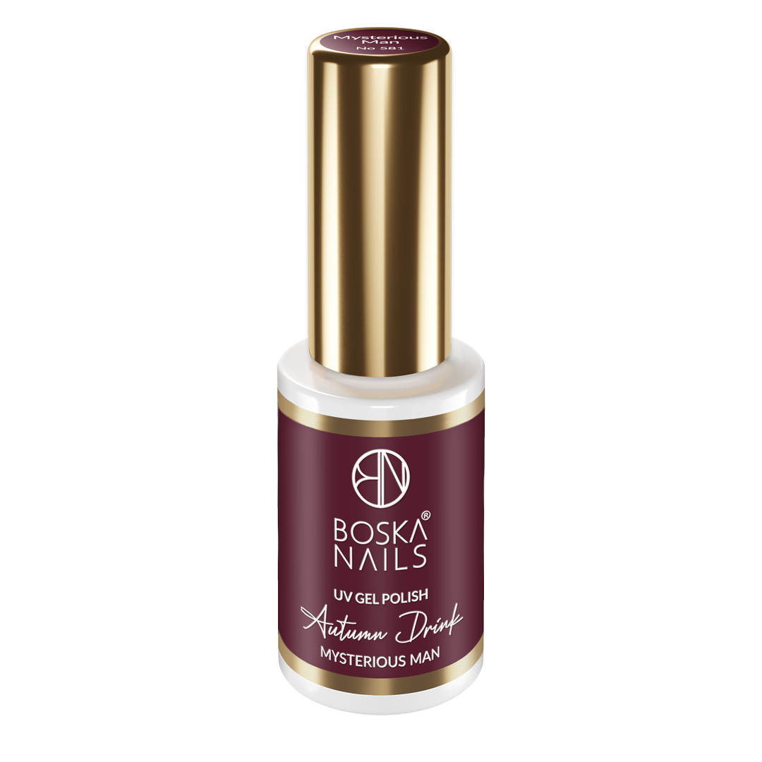 Boska Nails Lakier Hybrydowy Autumn Drink Mysterious Man No 581 6ml