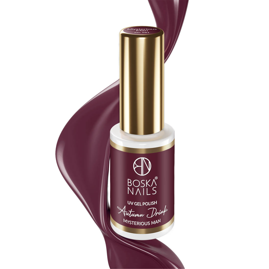 Boska Nails Lakier Hybrydowy Autumn Drink Mysterious Man No 581 6ml