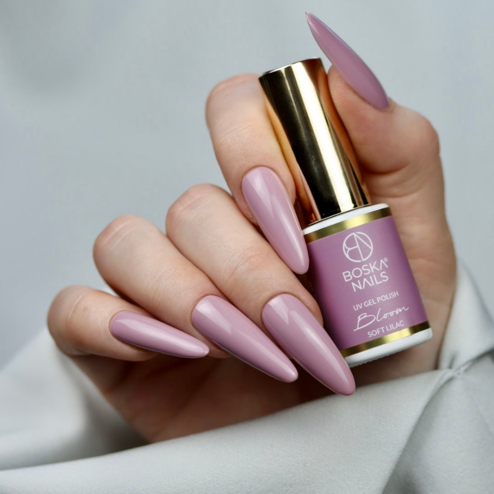 Boska Nails Lakier Hybrydowy Bloom Soft Lilac nr 584 6ml