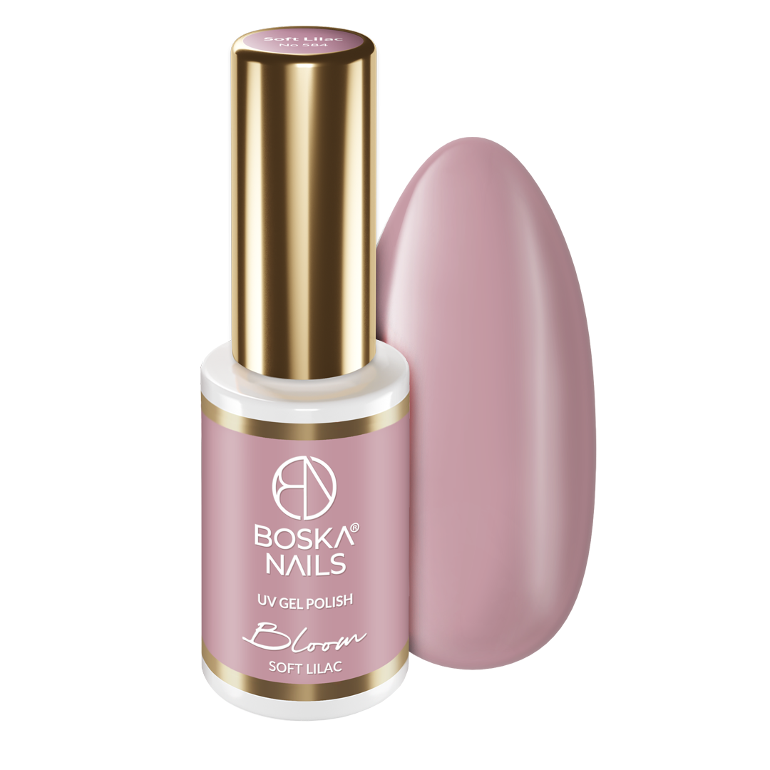 Boska Nails Lakier Hybrydowy Bloom Soft Lilac nr 584 6ml