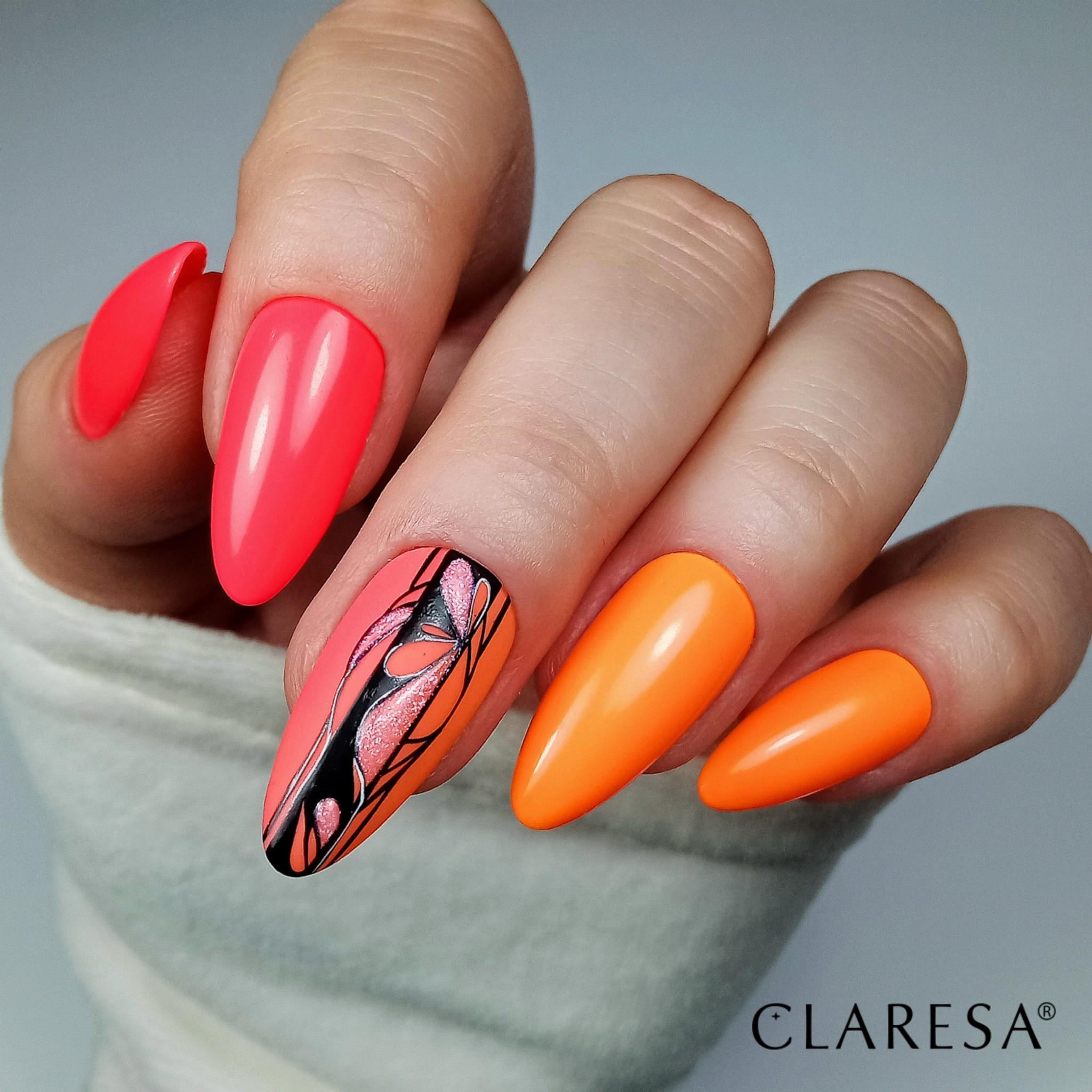 Claresa - Lakier hybrydowy NEON 5 -5g