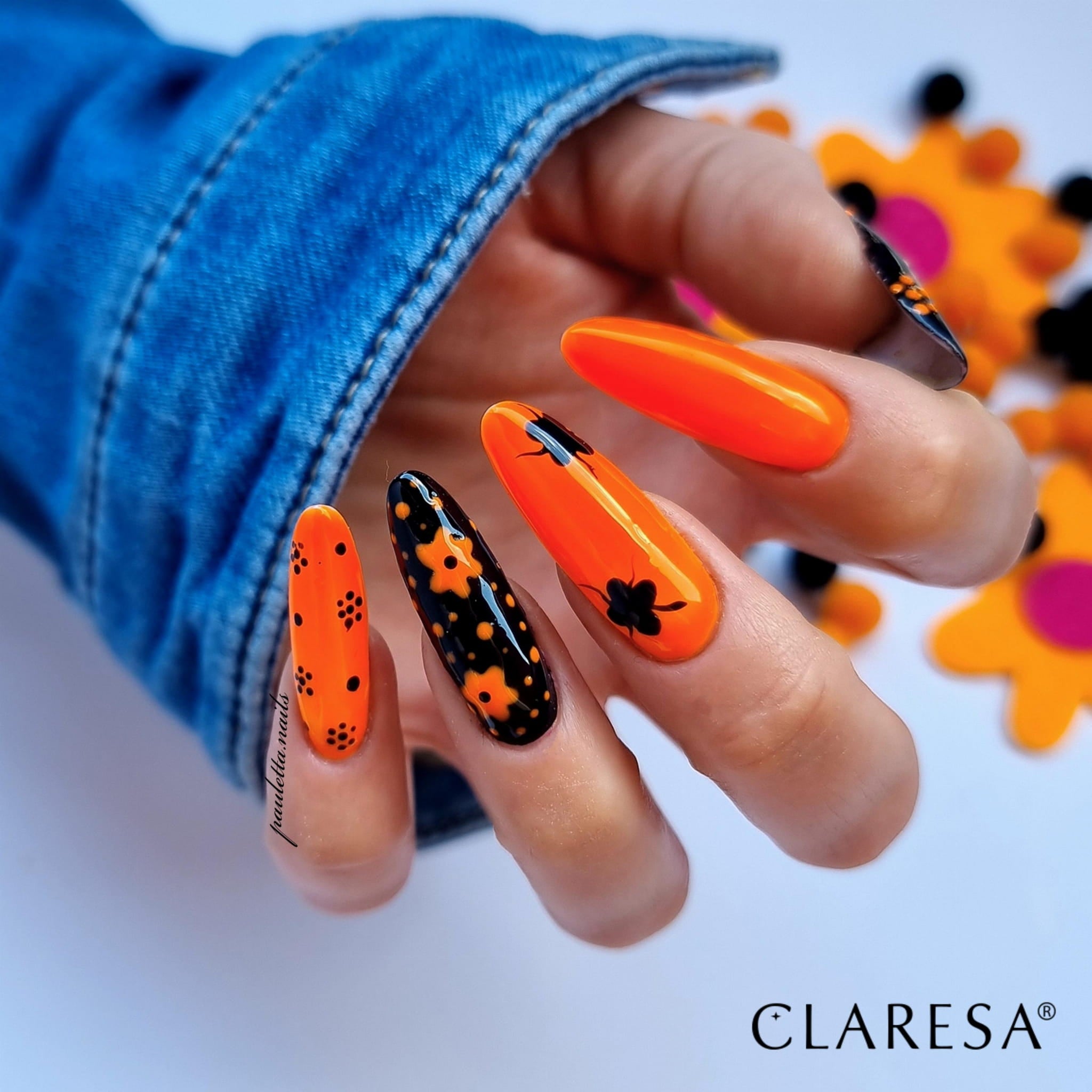Claresa - Lakier hybrydowy BLACK 900 -5g