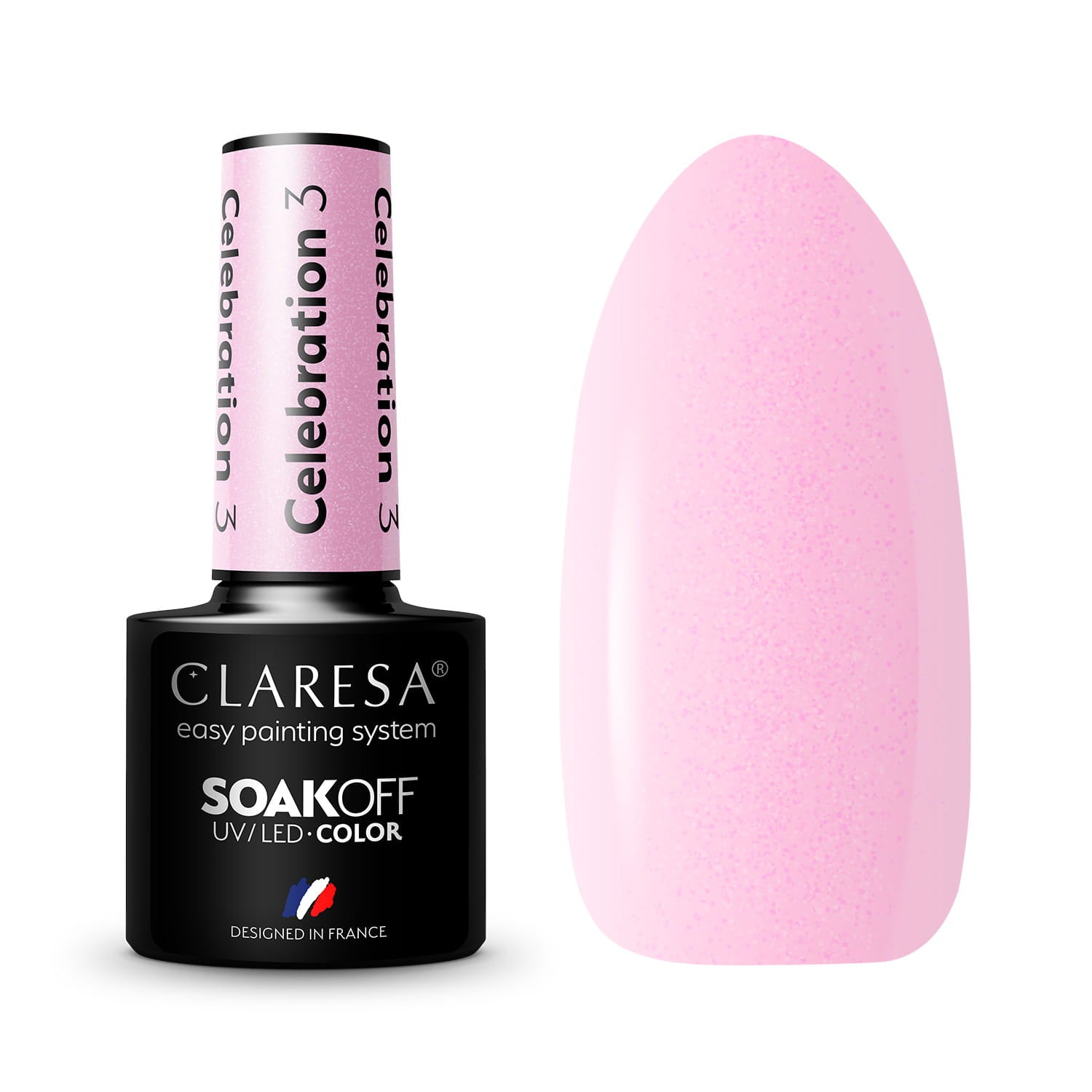 Claresa - lakier hybrydowy CELEBRATION 3 -5g