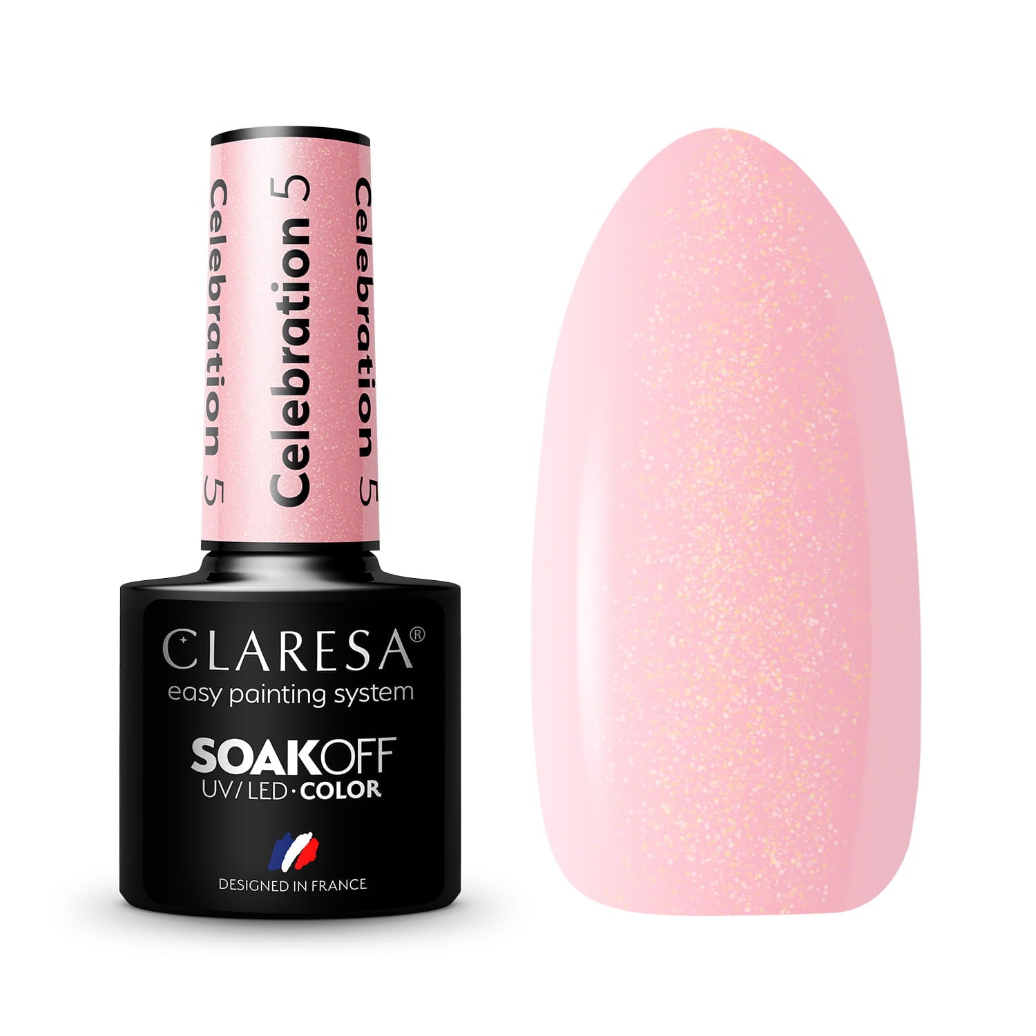 Claresa - lakier hybrydowy CELEBRATION 5 -5g
