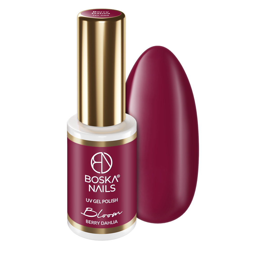 Boska Nails Lakier Hybrydowy Bloom Berry Dahlia No 588 6ml