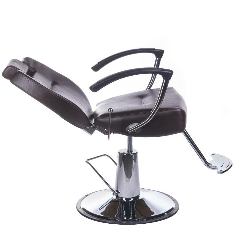 Fotel barberski HEKTOR BH-3208 Brązowy