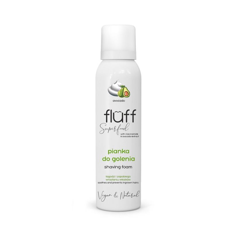 Fluff - Pianka do Golenia z Avocado i Niacynamidem 150ml