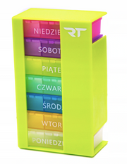 ReaTape - Pudełko Na Tabletki Wieża - Zielony