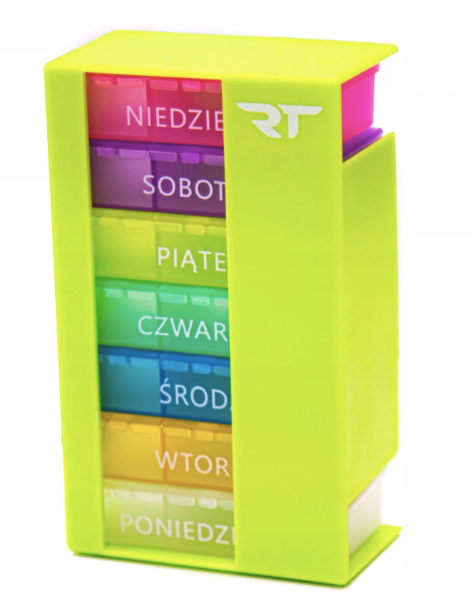 ReaTape - Pudełko Na Tabletki Wieża - Zielony