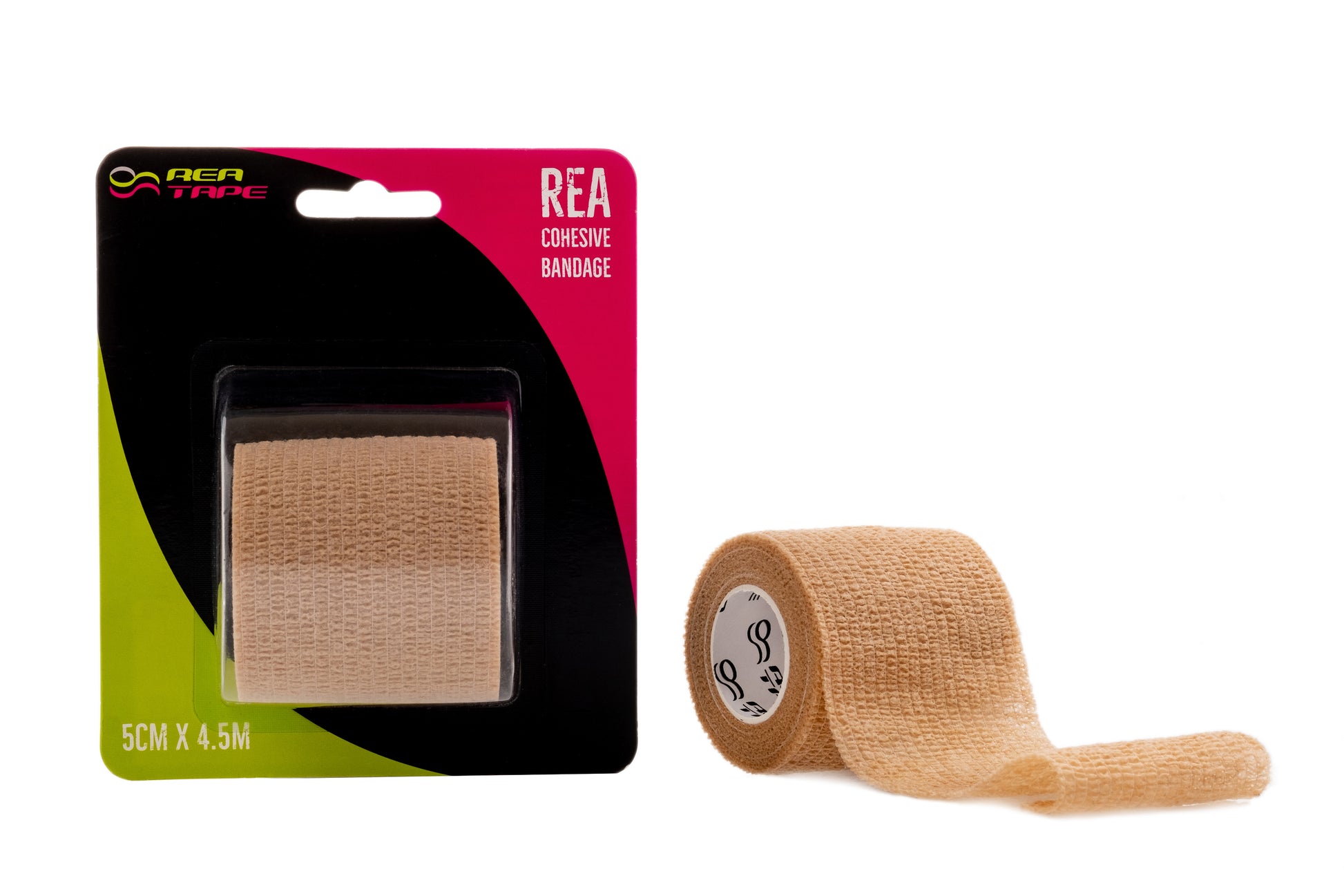 ReaTape - Bandaż Elastyczny  - Beżowy 5cm