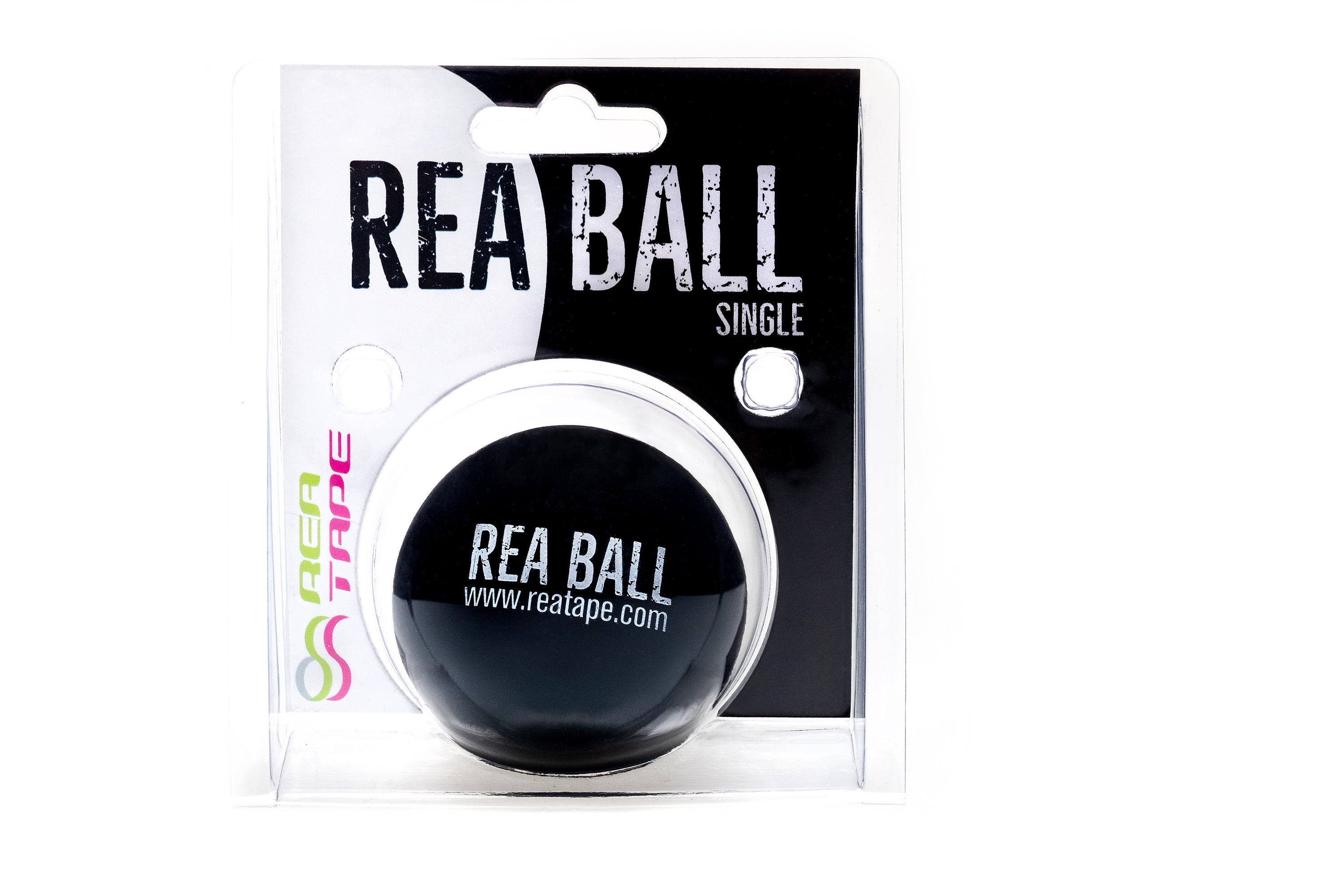 ReaTape - Piłka do Masażu Single Ball - Czarna