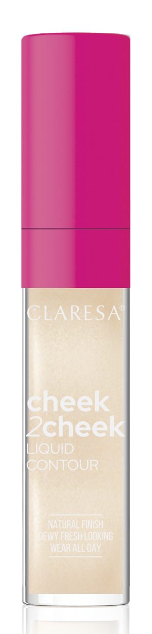Claresa Rozświetlacz W Płynie Cheek2Cheek Liquid Contour 01 Crystal Light 7 G