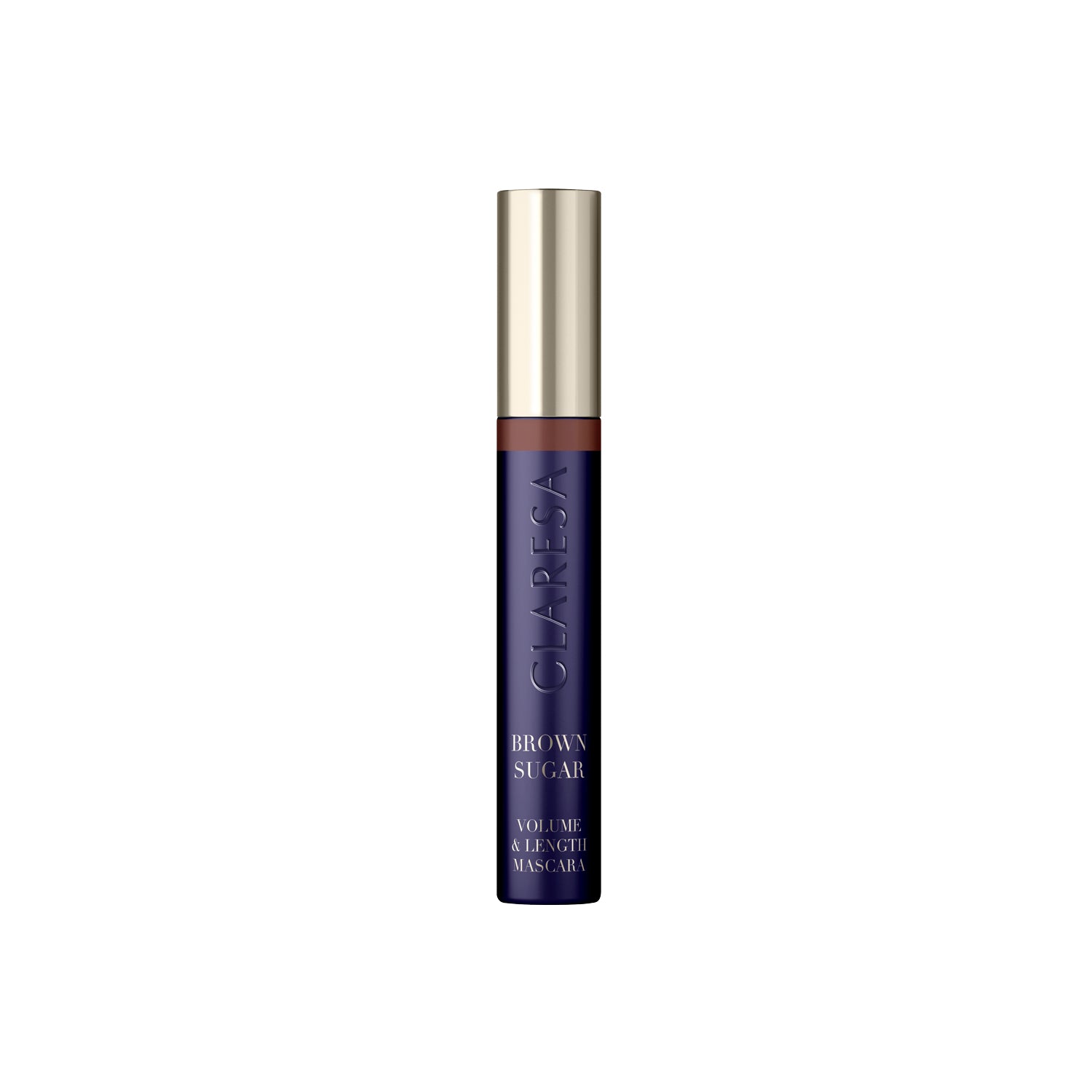 Claresa Brown Sugar Volume & Length Mascara, Tusz Do Rzęs Brązowy Wydłużająco-Pogrubiający, 10 G