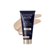 Claresa Beauty Protective Foundation Spf 50, Nawilżający Podkład Z Filtrem Spf 50 1N Light Neutral, 30 Ml
