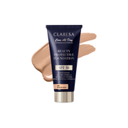 Claresa Beauty Protective Foundation Spf 50, Nawilżający Podkład Z Filtrem Spf 50 2W Medium Warm, 30 Ml
