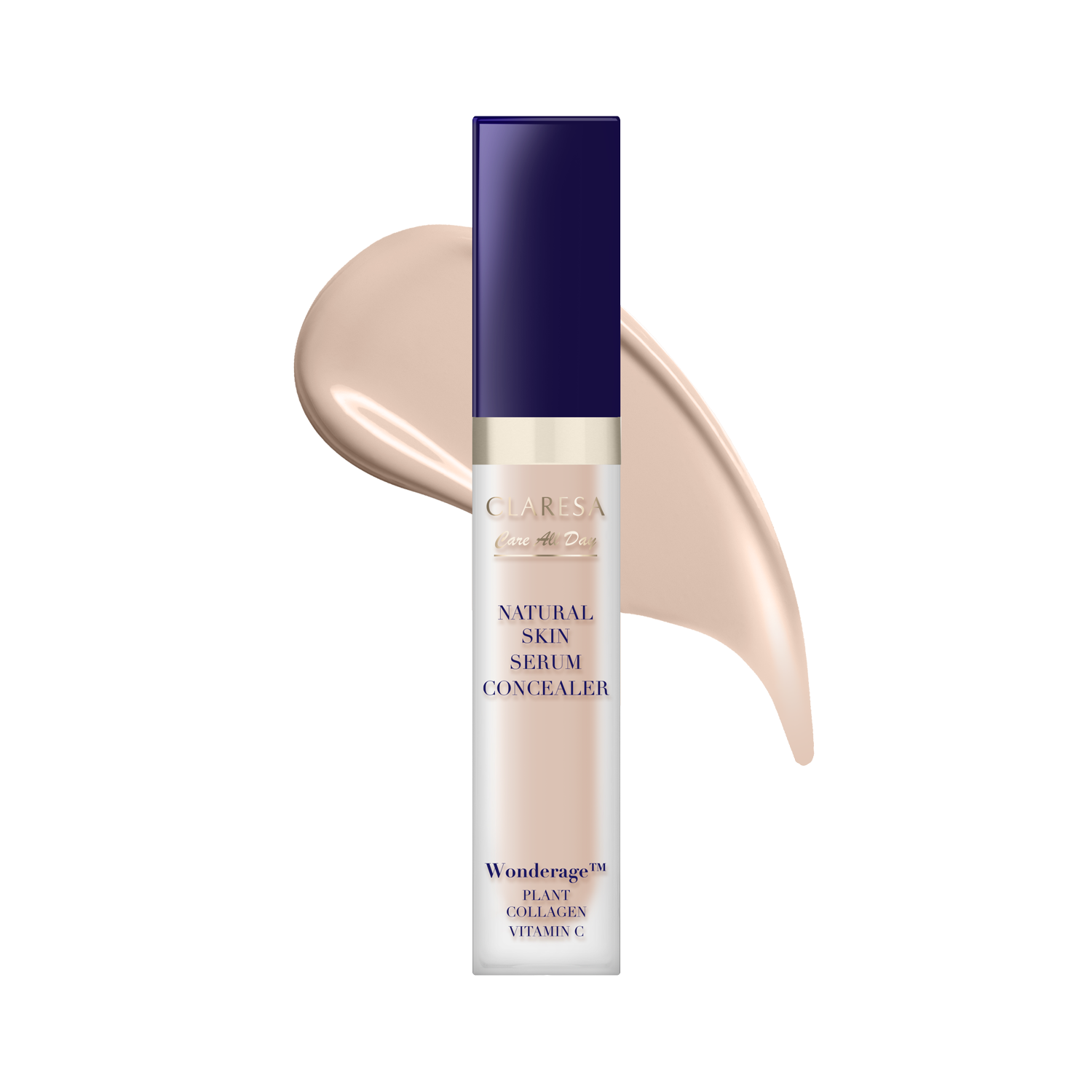 Claresa Natural Skin Serum Concealer, Korektor-Serum Z Naturalnym Wykończeniem 1C Light Cool 7 Ml