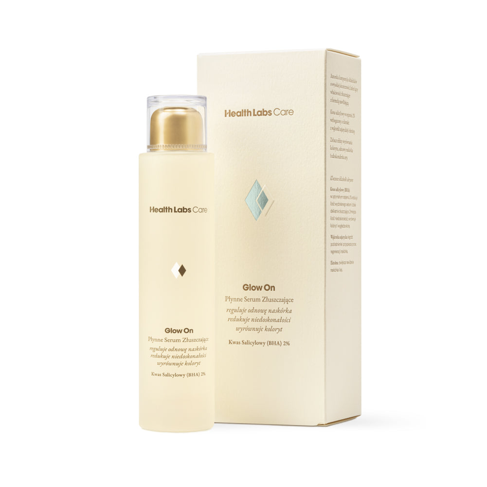 Health Labs Care Glow On Płynne Serum Złuszczające 100ml