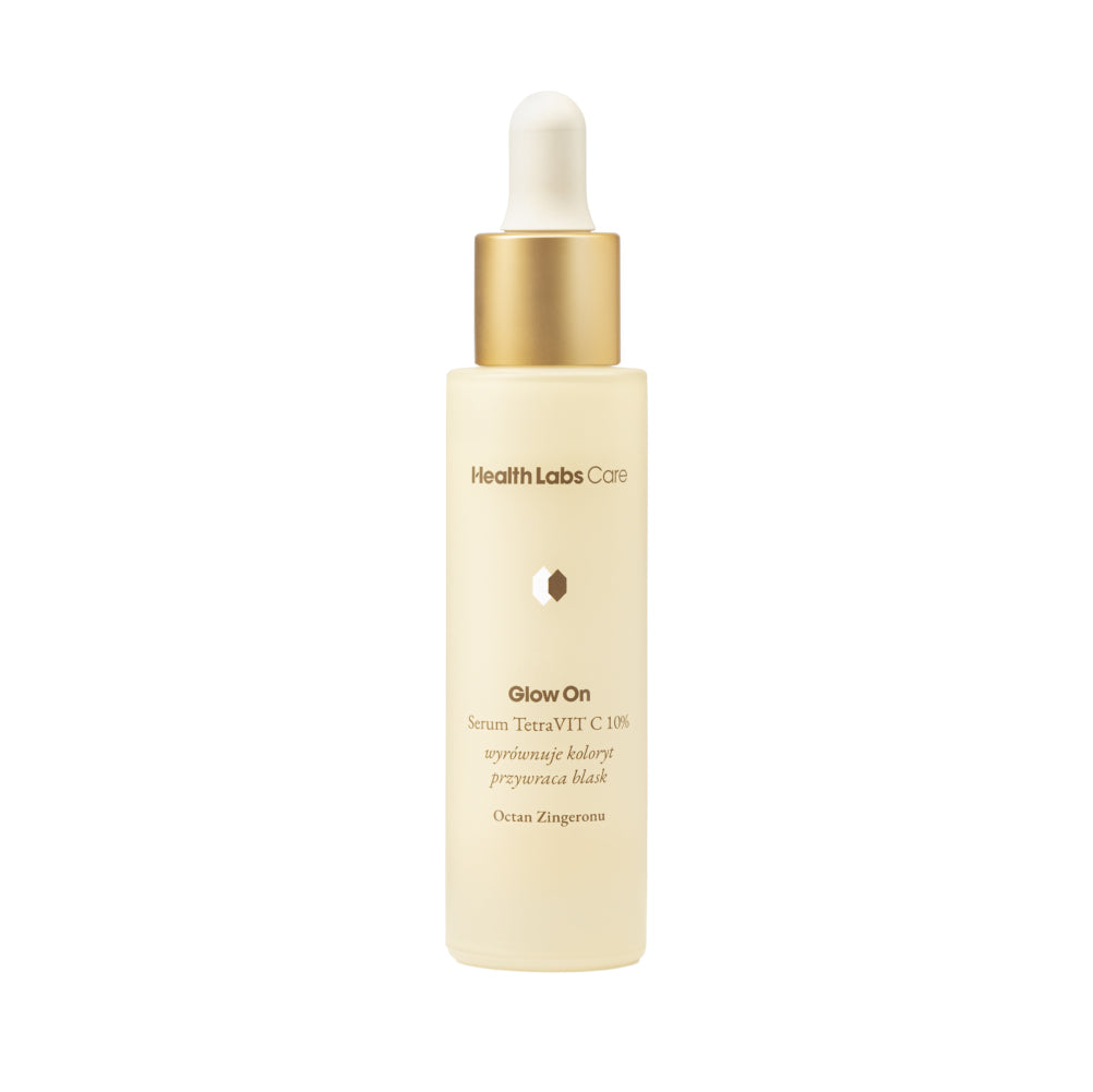 Health Labs Care Glow On Serum TetraVIT C 10% Eliksir Rozświetlający 30ml