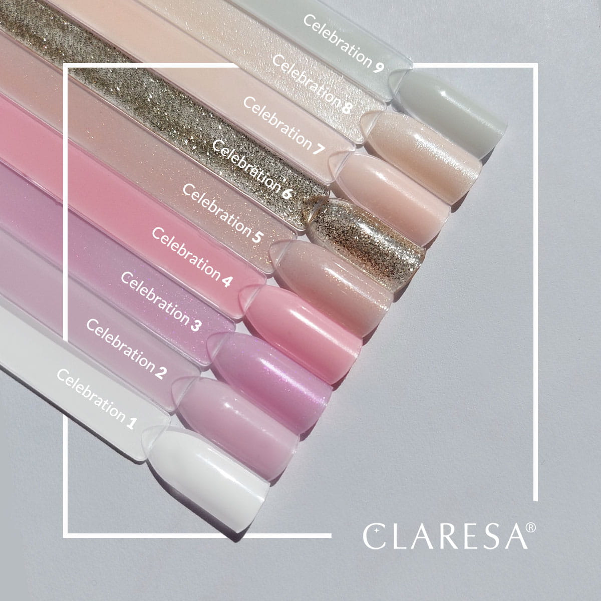 Claresa - lakier hybrydowy CELEBRATION 8 -5g