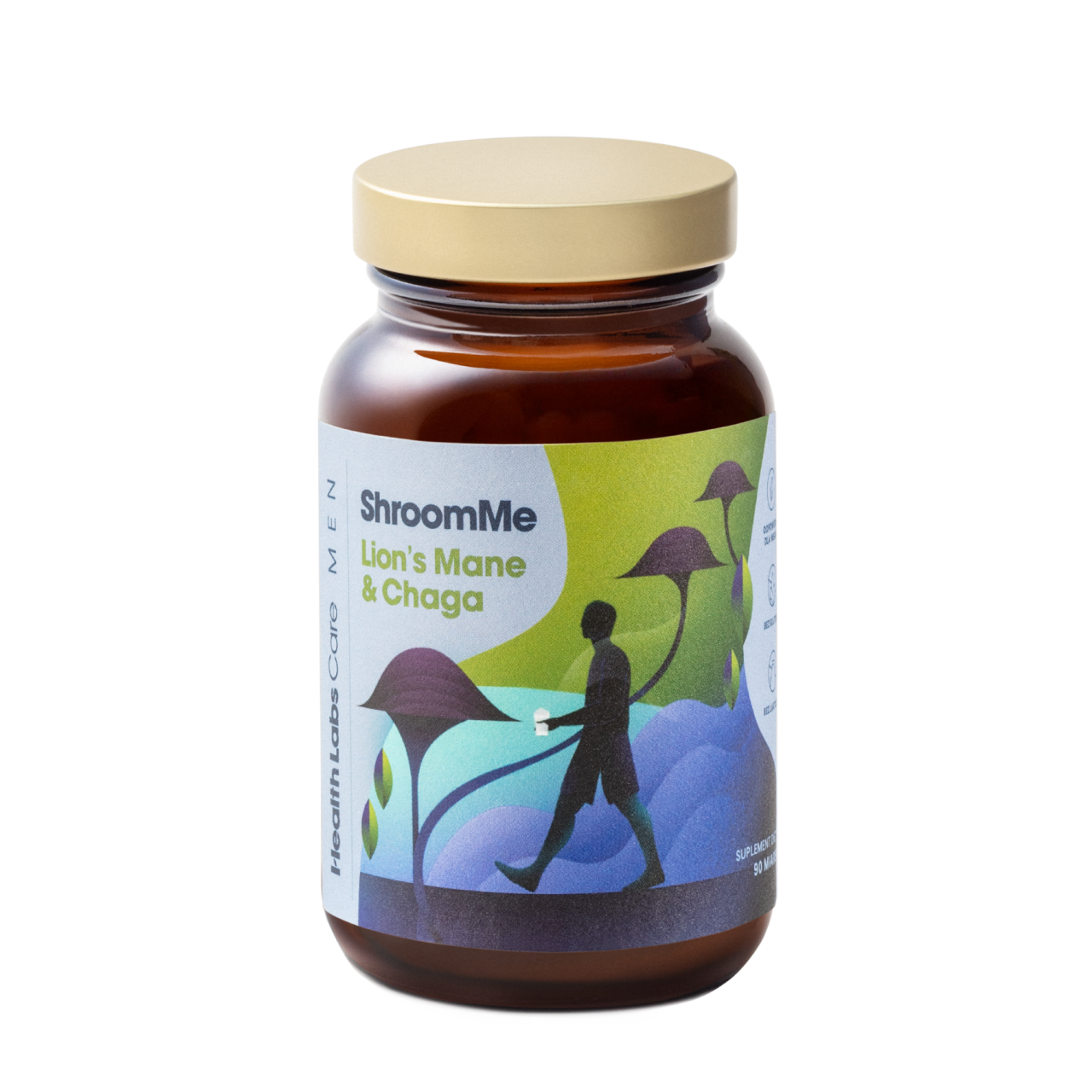 Health Labs Care Suplement Diety ShroomMe Men Lion's Mane & Chaga 90 Porcji