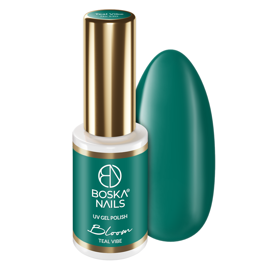 Boska Nails Lakier Hybrydowy Bloom Teal Vibe No 590 6ml