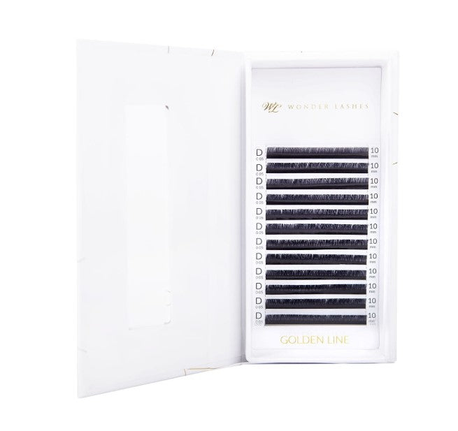 Wonder Lashes Rzęsy Golden Line D 0.05