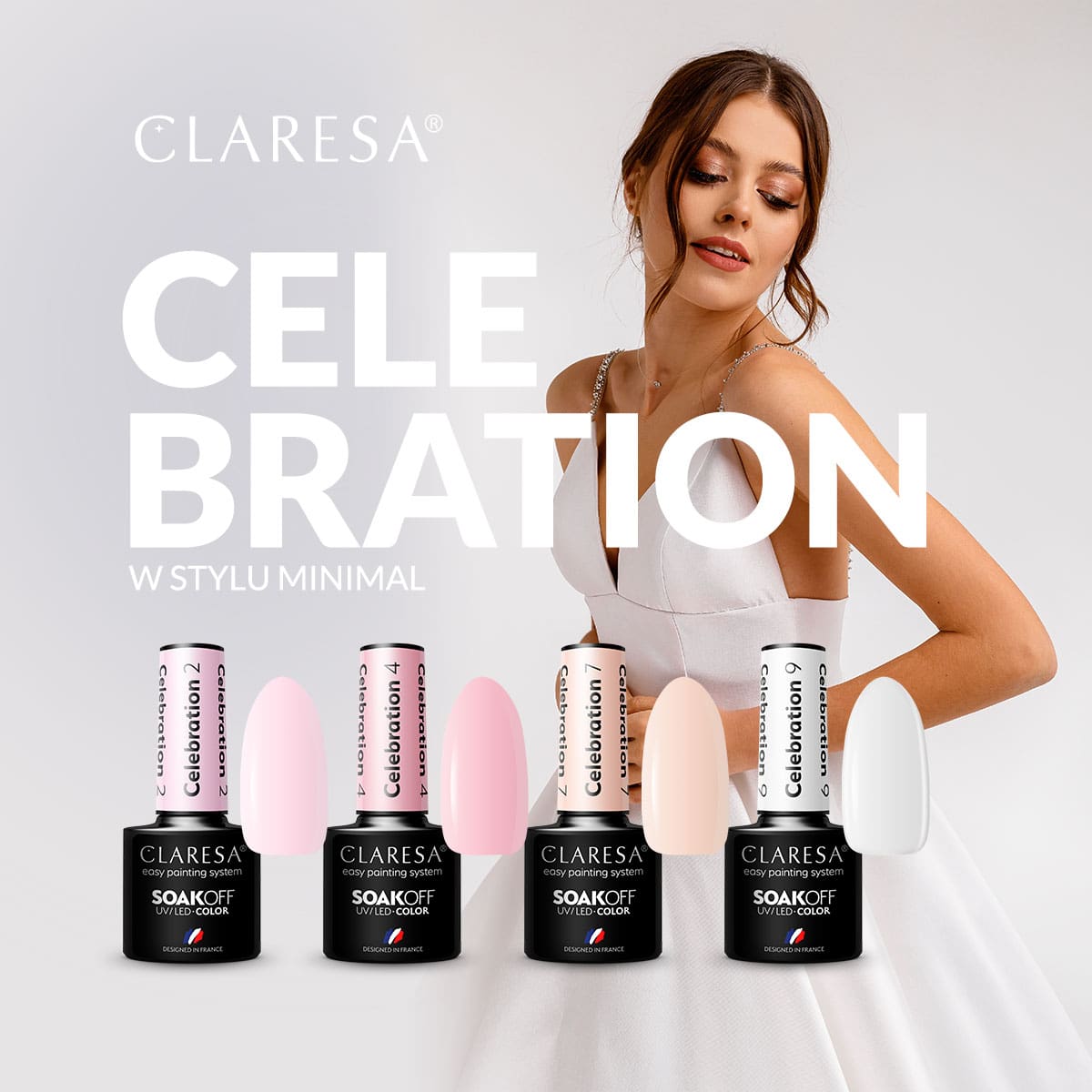 Claresa - lakier hybrydowy CELEBRATION 2 -5g