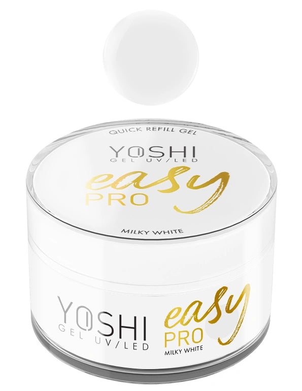 Yoshi - Żel UV/LED Easy Pro Milky White 15ml