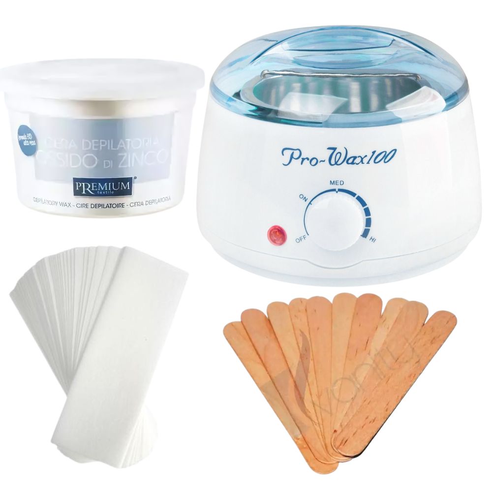 Zestaw Do Depilacji Pro Wax Pure Light - Z Tlenkiem Cynku
