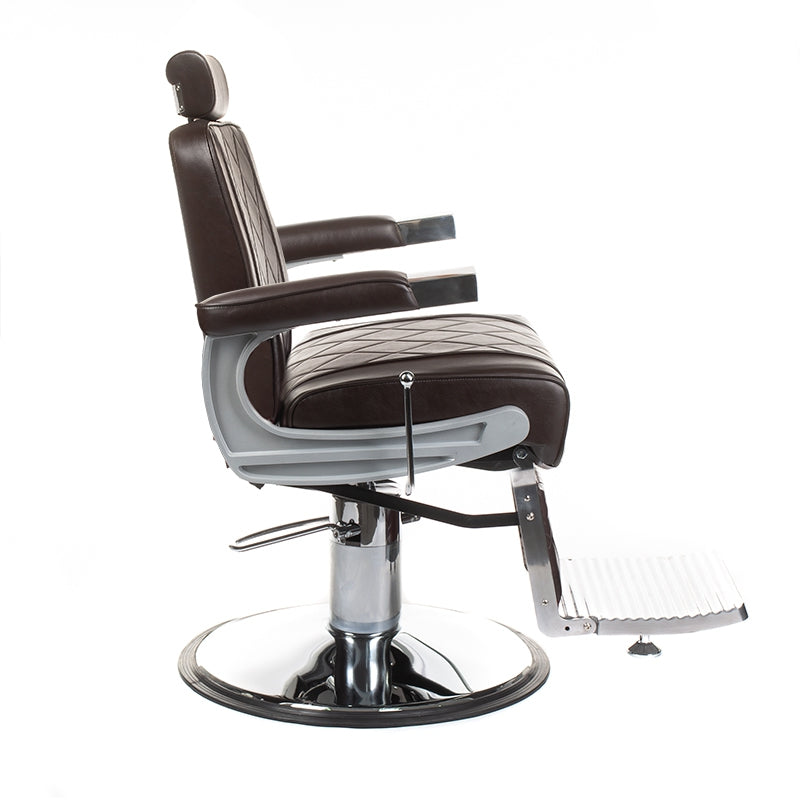 Fotel Barberski ODYS BH-31825M Brązowy
