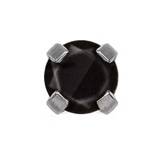 System75 4mm Czarna Cubic Zirconia